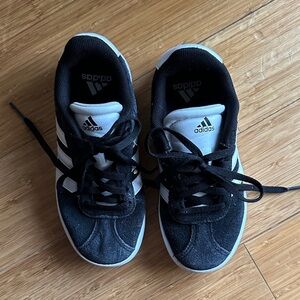 Adidas Classic Black and White Trainers